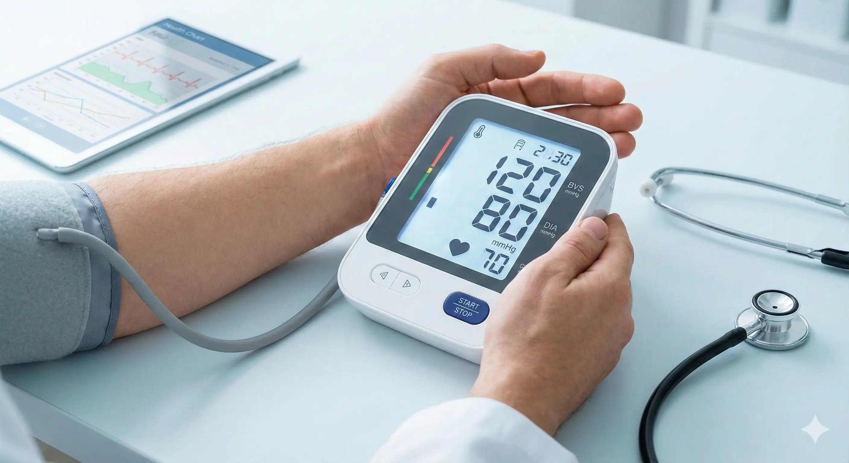 Patient discussing chronic care management